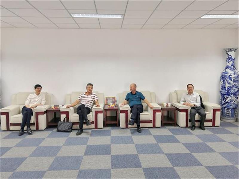 清华研究院陆院长一行 来开云线上平台,开云（中国）共商产业规划